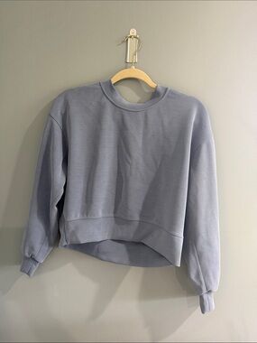 lululemon athletica Lavender Gray Crewneck Sweatshirt